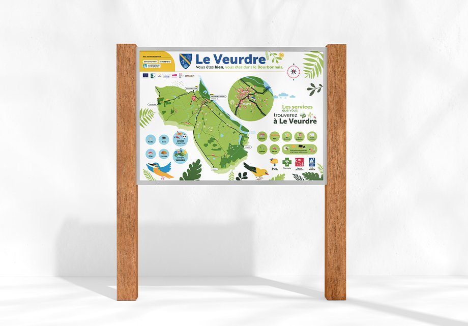 Panneaux d'affichage Le Veurdre